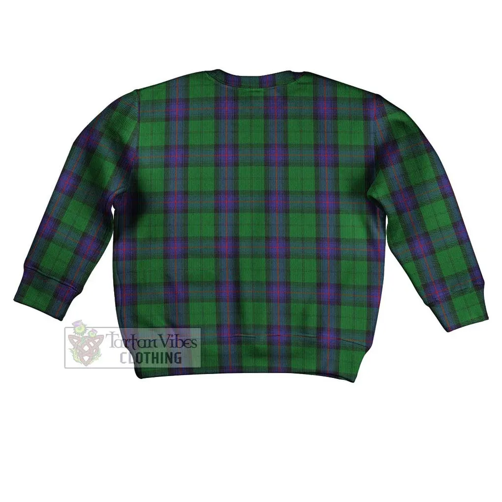 Armstrong Tartan Kid Ugly Sweater