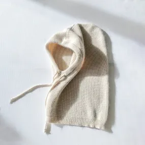 Billy Bamboo 2024 Angora Wool Balaclava, cream