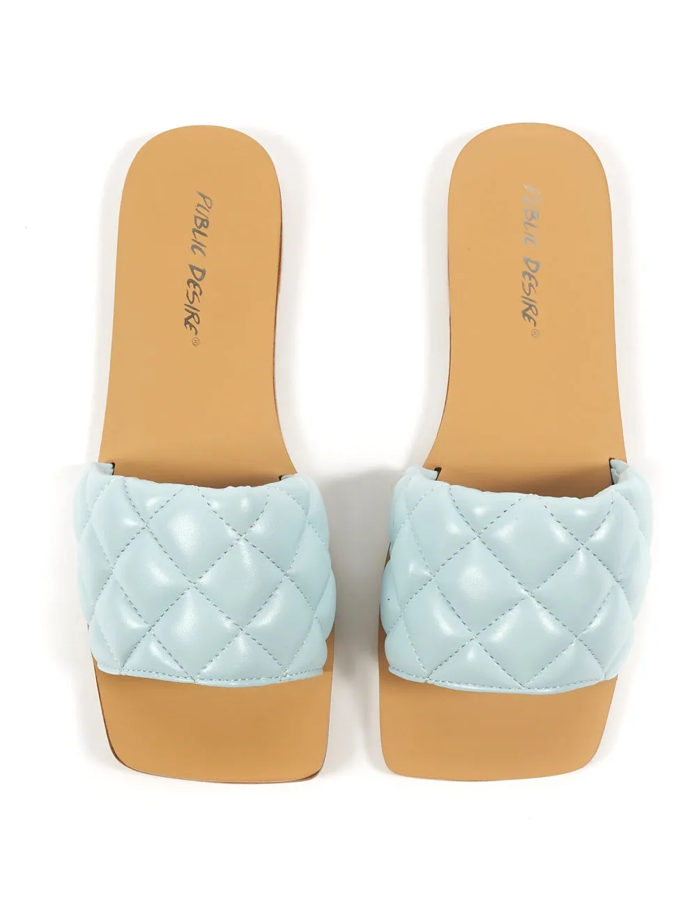 Cloud Blue Slider Sandal