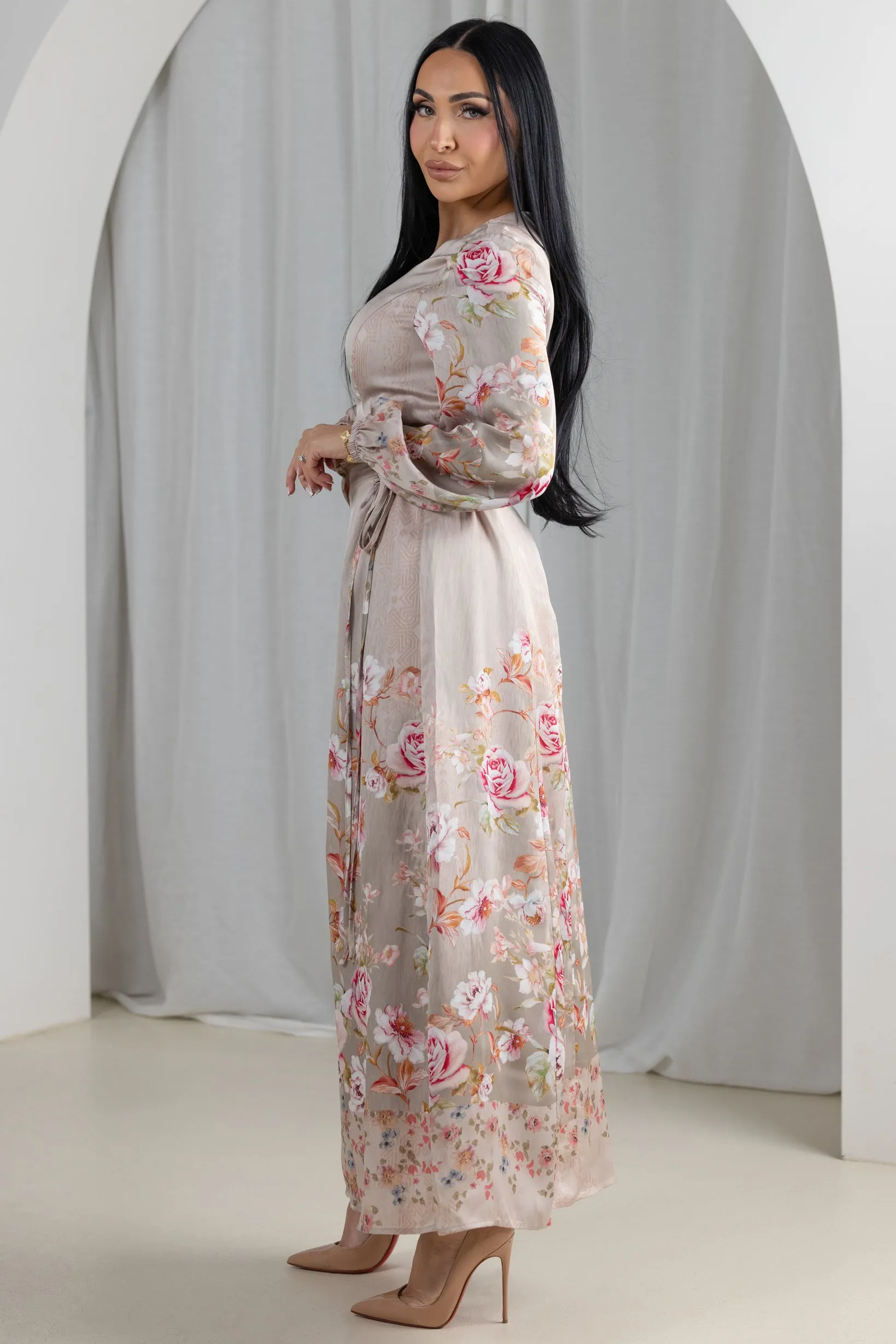 Eminent Zoya Waist Tie Dress