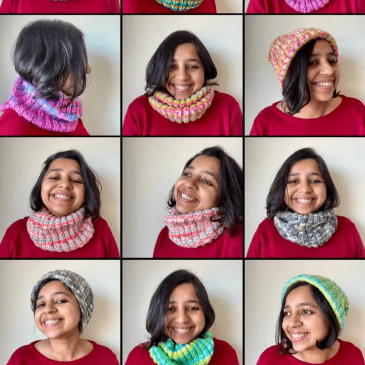 Merino Wool Balaclava with Unique Design
