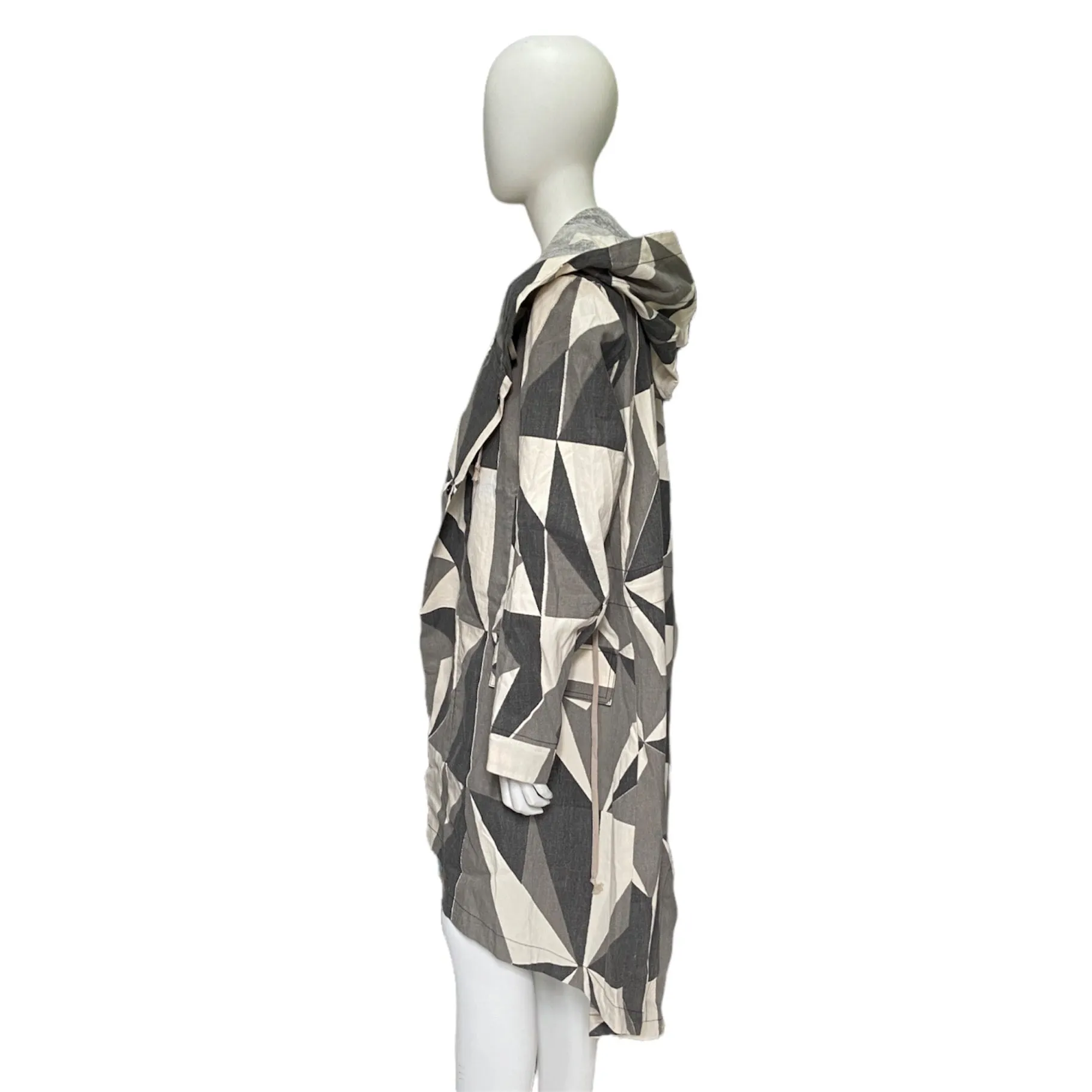 Rick owens BWNT drkshdw camo fishtail parka coat