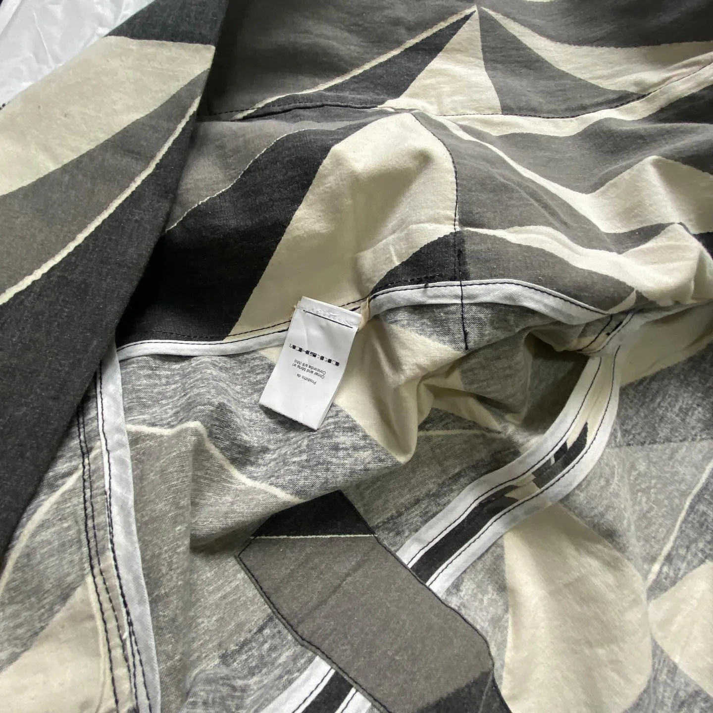 Rick owens BWNT drkshdw camo fishtail parka coat