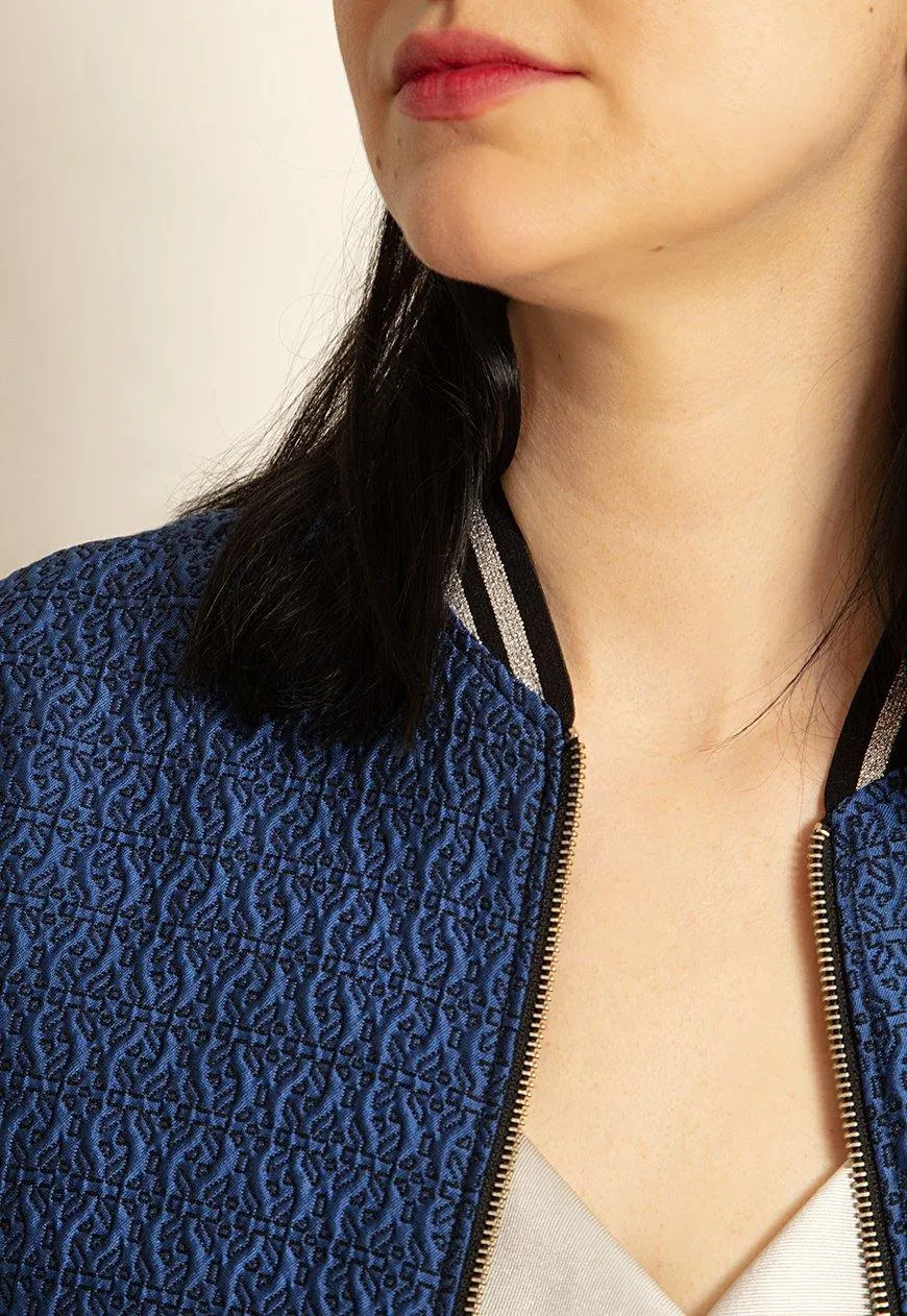 Sapphire Bomber Jacket