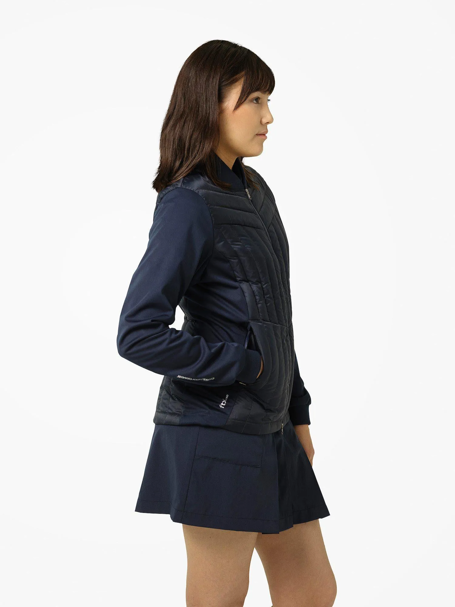 W HYBRID JACKET Navy