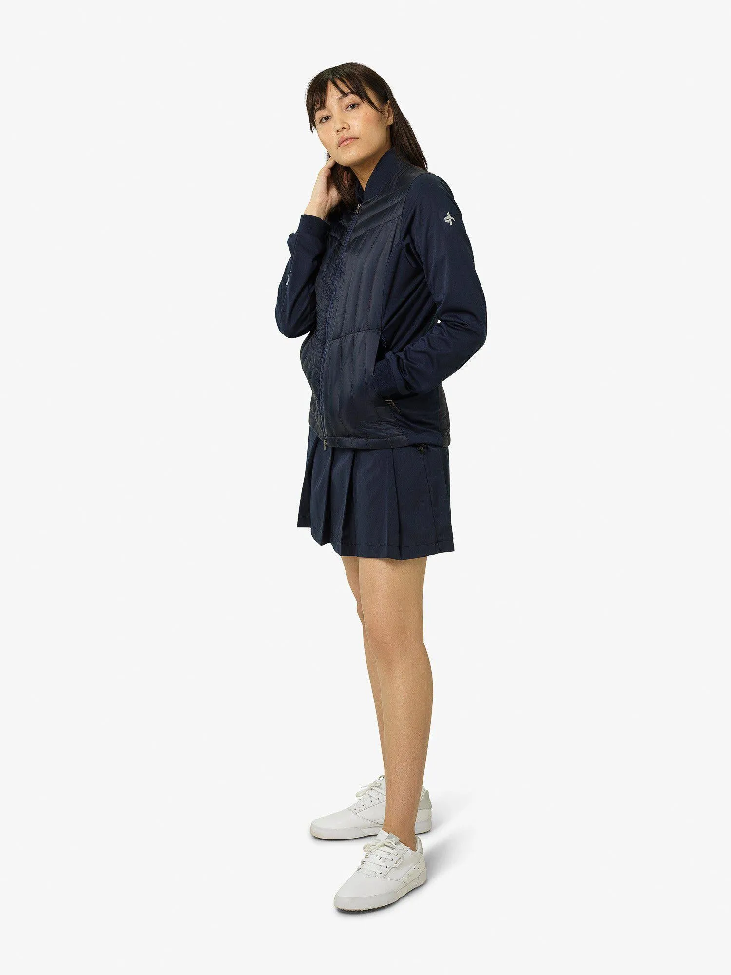 W HYBRID JACKET Navy