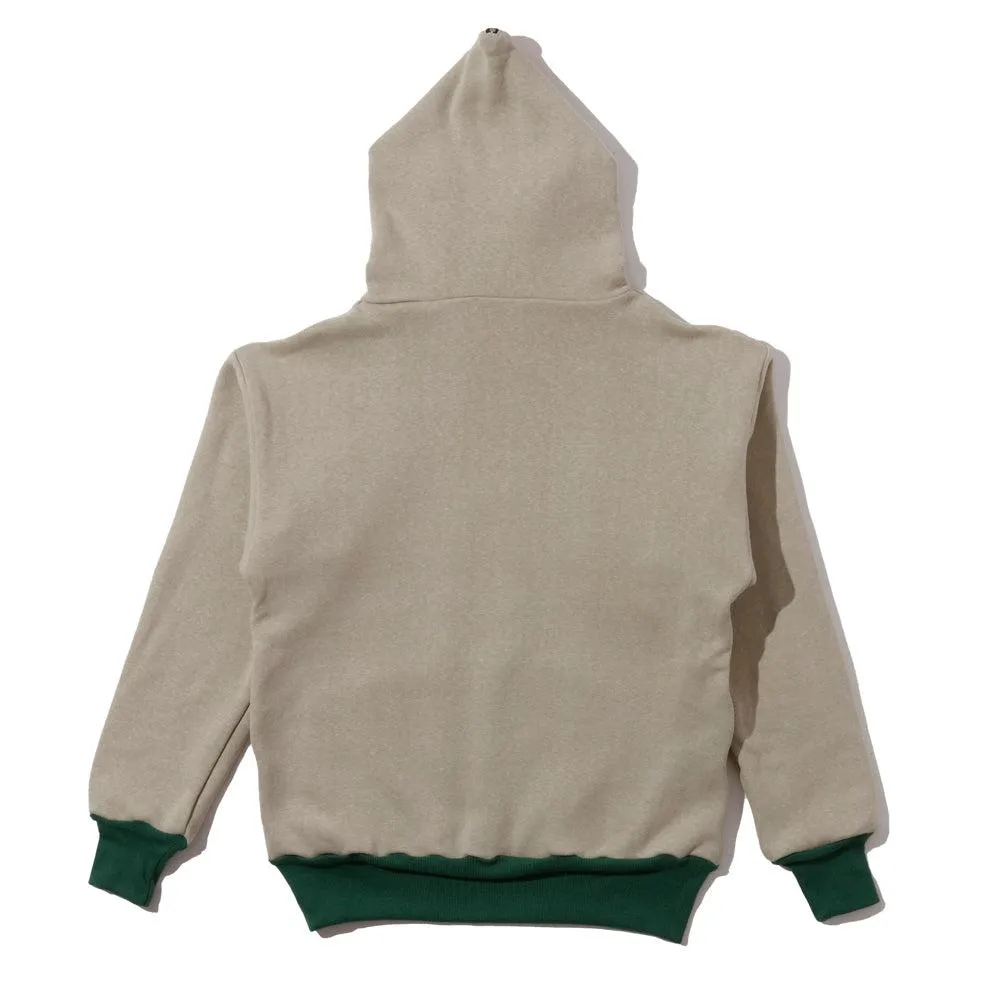 Warehouse & Co x John Gluckow Olympic Champion Sweat Parka Beige