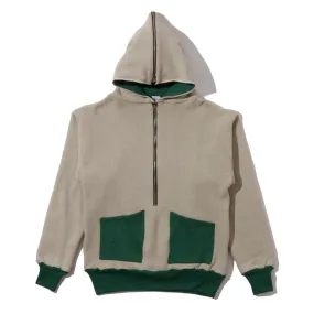 Warehouse & Co x John Gluckow Olympic Champion Sweat Parka Beige